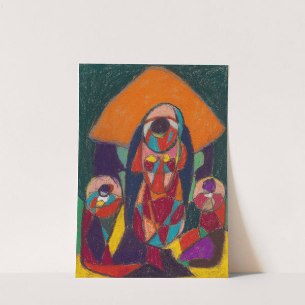 Ohne Titel (1920) by Adolf Hölzel