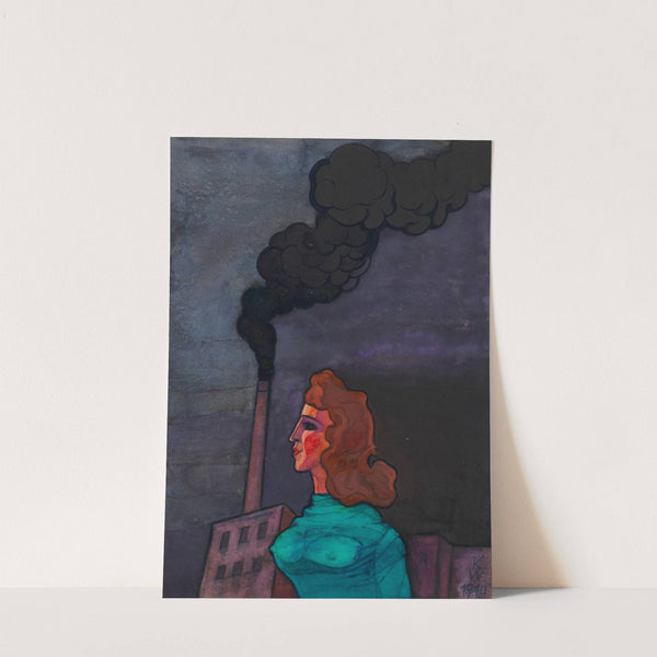 Ohne Titel; aus; 'Die 150 Blätter' IV by Karl Wiener