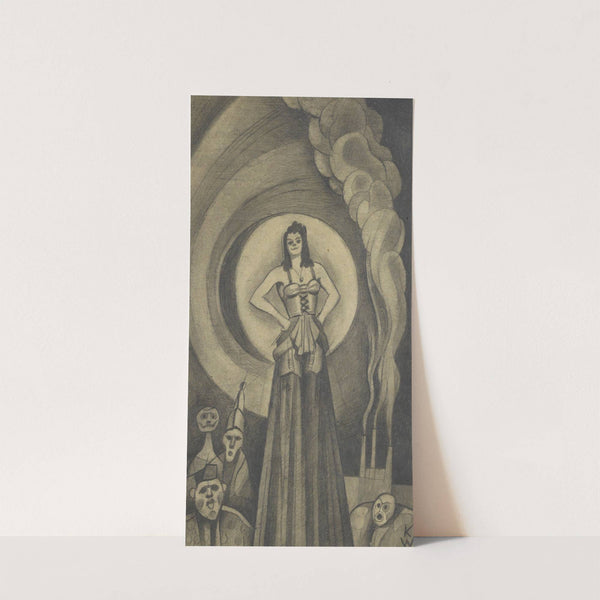 Ohne Titel; aus; 'Die 150 Blätter' VI by Karl Wiener