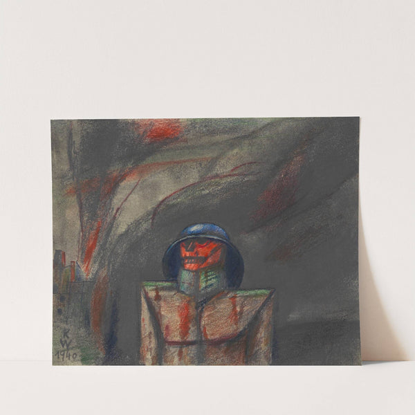 Ohne Titel; aus; 'Die 150 Blätter' XIII by Karl Wiener