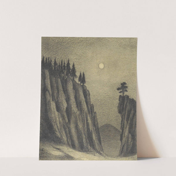 Ohne Titel; aus; ‘Die 150 Blätter’ XXIV by Karl Wiener