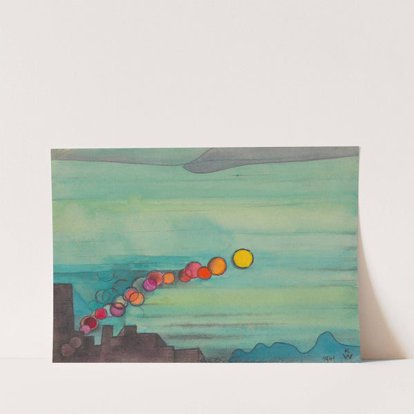 Ohne Titel; aus; 'Die 150 Blätter' XXVI by Karl Wiener