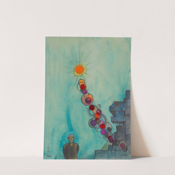 Ohne Titel; aus; 'Die 150 Blätter' XXVII by Karl Wiener