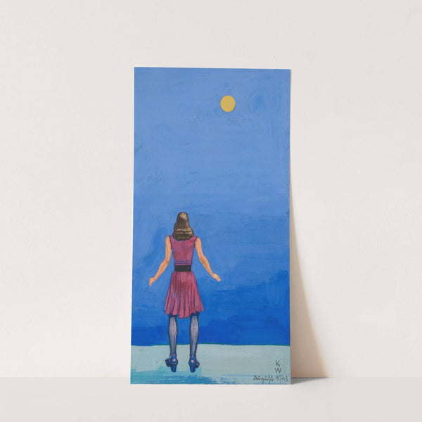 Ohne Titel; aus; 'Die 150 Blätter' XXXIV by Karl Wiener