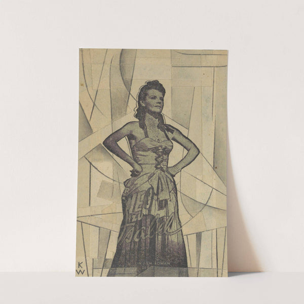 Ohne Titel (Collage); aus; 'Die 150 Blätter' by Karl Wiener