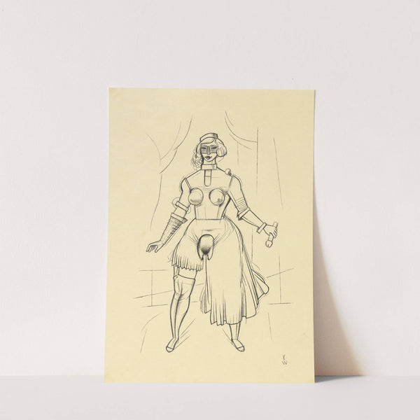 Ohne Titel (Domina) by Karl Wiener