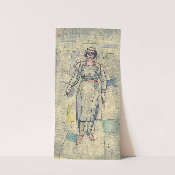 Ohne Titel (Einzelfigur) by Karl Wiener