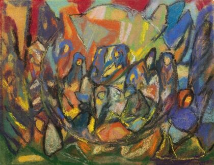 Ohne Titel (Figurenkomposition) — size preview