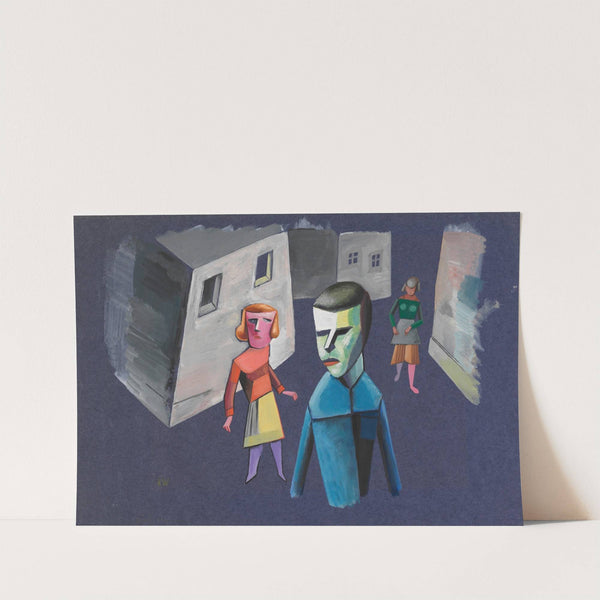 Ohne Titel (Figurenstudie) II by Karl Wiener