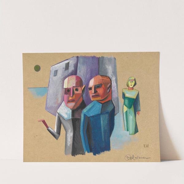 Ohne Titel (Figurenstudie) by Karl Wiener