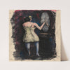 Ohne Titel (Frau vor Spiegel) by Karl Wiener