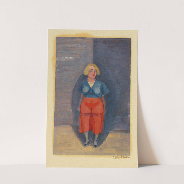 Ohne Titel (Frauenfigur) by Karl Wiener