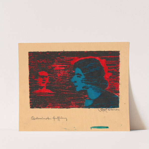 Ohne Titel (Frauenporträt) by Karl Wiener