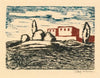 Ohne Titel (Haus in Landschaft)