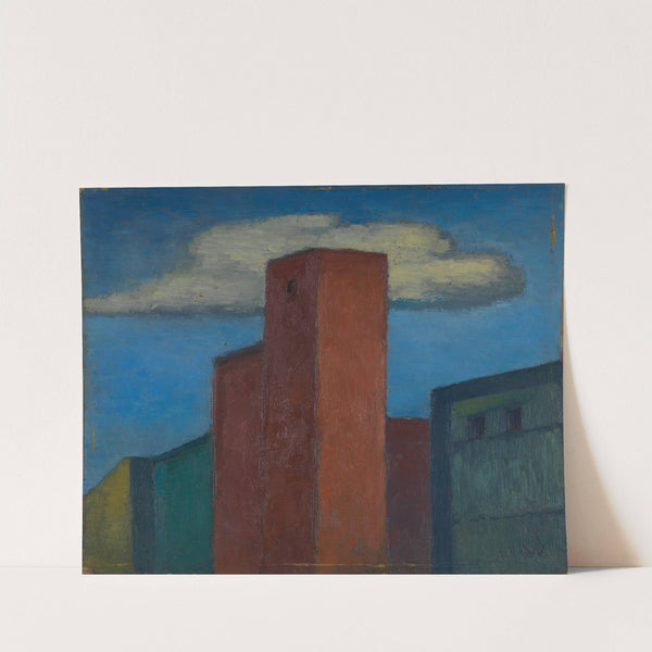 Ohne Titel (Häuser) by Karl Wiener