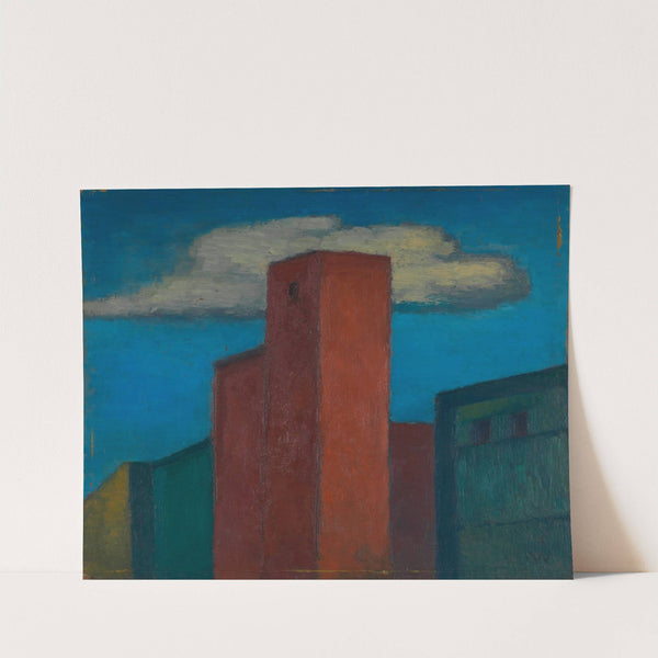 Ohne Titel (Häuser) by Karl Wiener