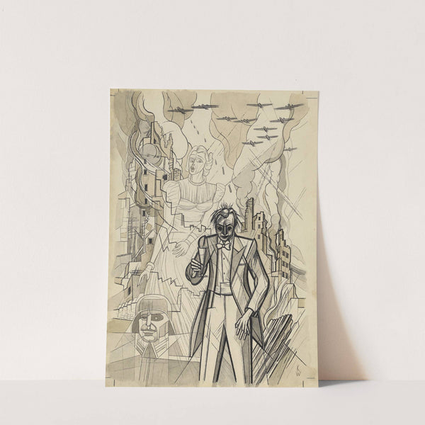 Ohne Titel (Kriegsgroteske) by Karl Wiener