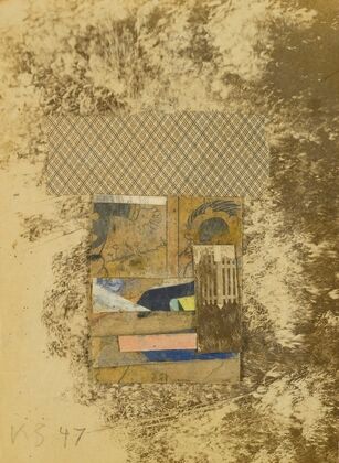Ohne Titel (Merzzeichnung In Merzzeichnung) (Untitled (Merz Drawing In Merz Drawing))