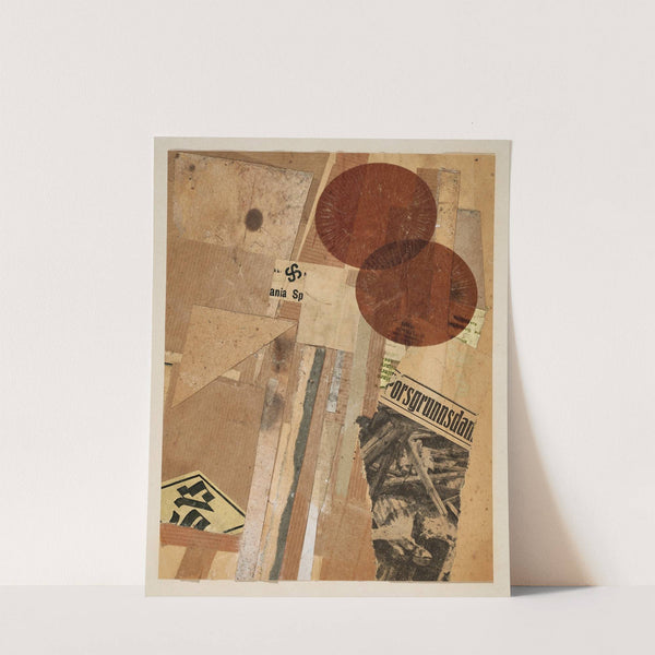 Ohne Titel (orsgrunnsdan) by Kurt Schwitters