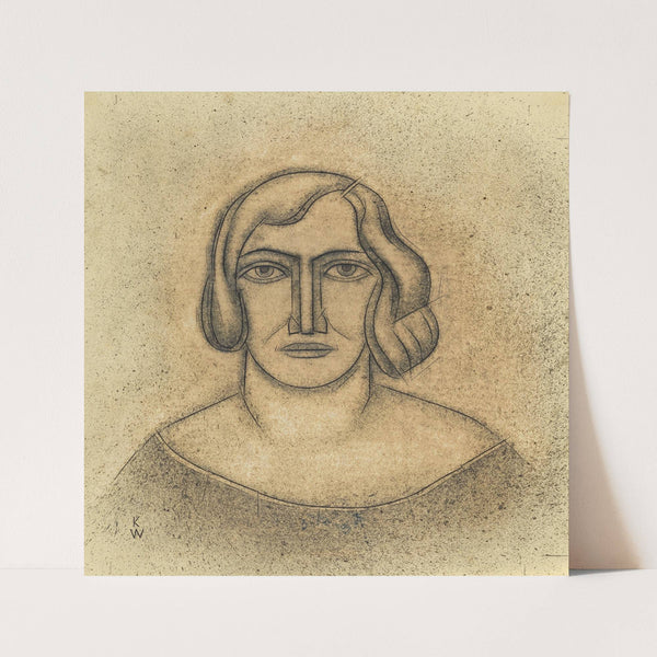 Ohne Titel (Porträt) by Karl Wiener