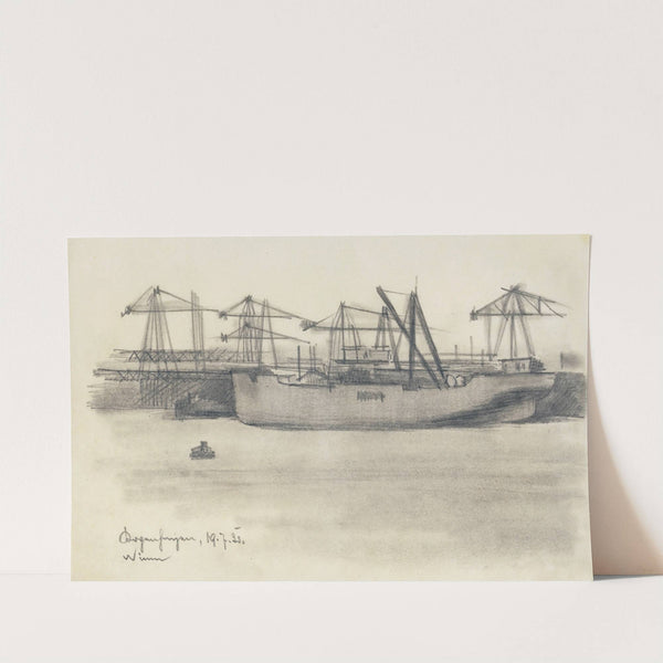 Ohne Titel (Schiff), Kopenhagen by Karl Wiener