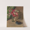 Ohne Titel (Stilleben mit roten Blumen) by Kurt Schwitters