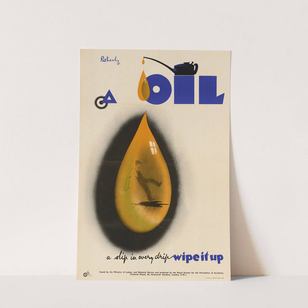 Oil - A Slip in Every Drip - Wipe it Up by Pat Keely