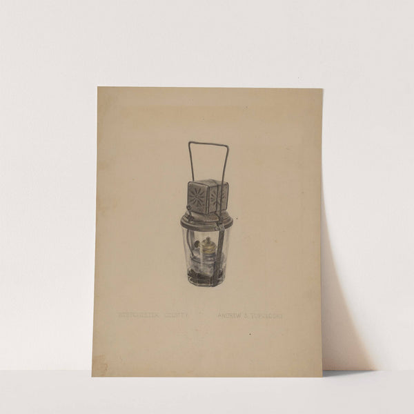 Oil Lamp by Andrew Topolosky