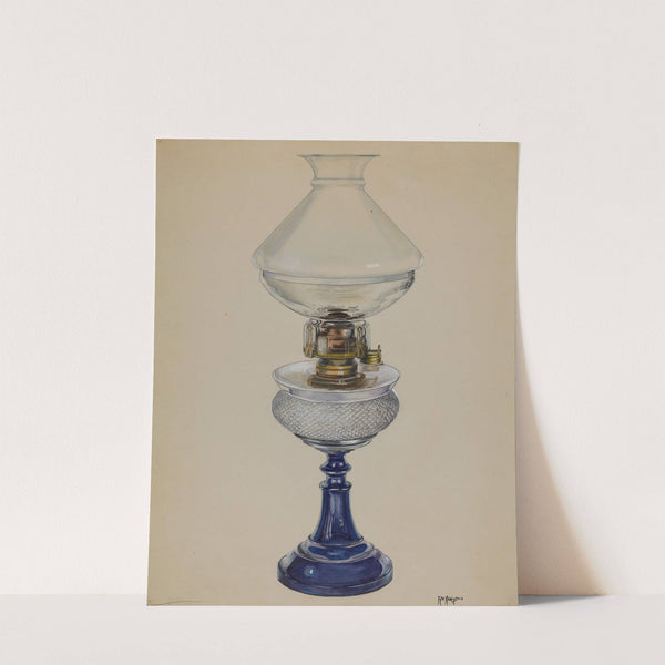 Oil Lamp by Ralph Atkinson