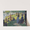 Oil Sketch for “La Grande Jatte” (1884) by Georges Seurat