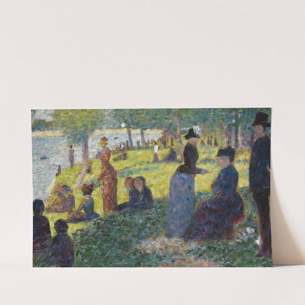 Oil Sketch for “La Grande Jatte” (1884) by Georges Seurat