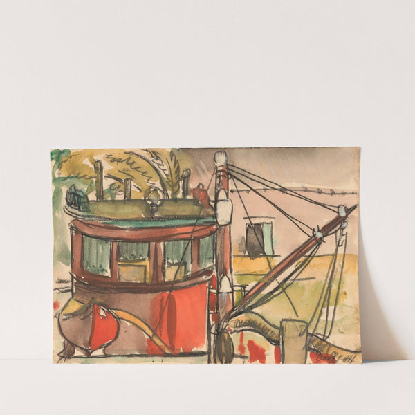 Oil Tanker II (1932) by Arthur Dove