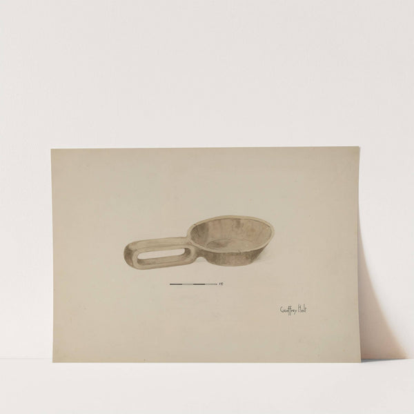 Oil Wood Ladle by Geoffrey Holt