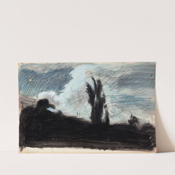 Öinen maisema by Magnus Enckell