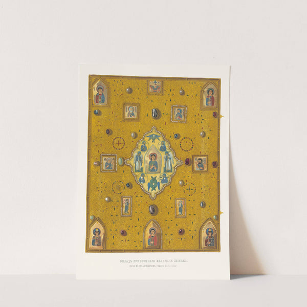 Oklad rukopisnago Evangeliia XII veka by Fedor Grigoryevich Solntsev