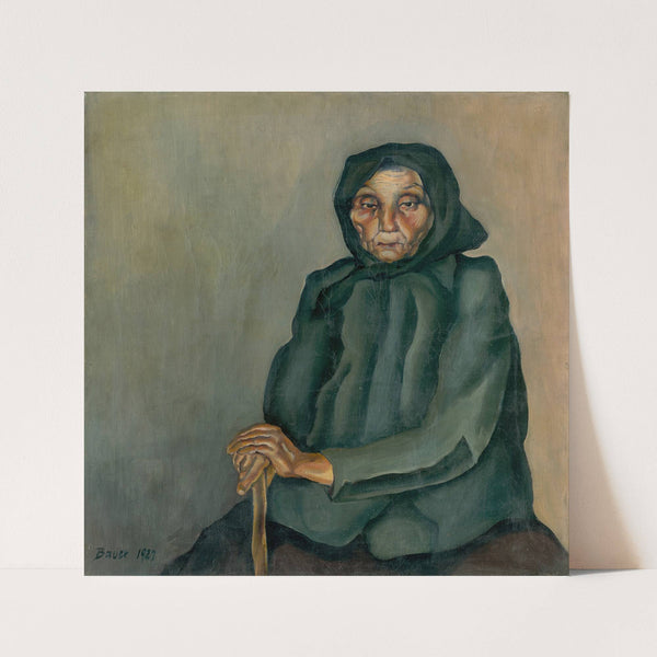 Old Age by Konštantín Bauer