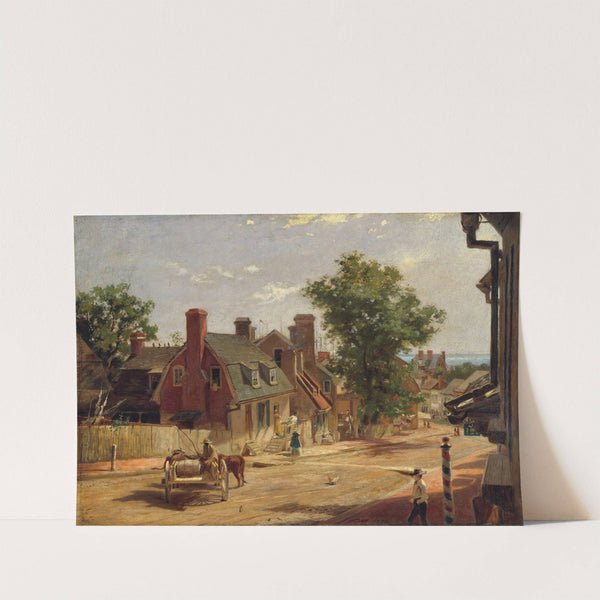 Old Annapolis, Francis Street by Francis Blackwell Mayer