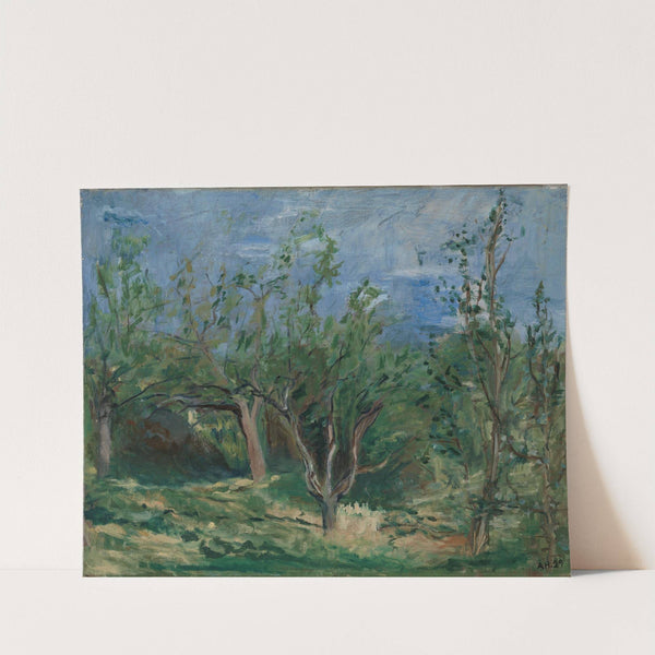Old Apple Trees by Agnes Mannheimer Heiberg