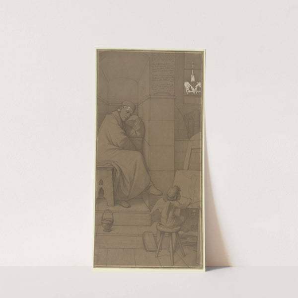 Old Artist (Winter) (1880) by Eduard von Steinle