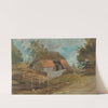 Old barn (ca. 1855) by Lionel Constable