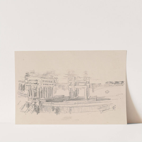 Old Battersea Bridge (1879 and 1887) by James Abbott McNeill Whistler