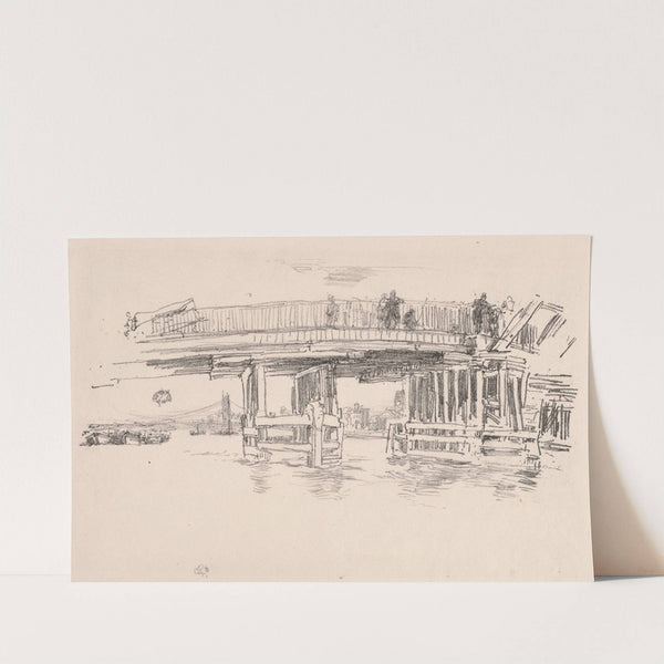 Old Battersea Bridge (1879) by James Abbott McNeill Whistler