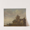 Old Castle Gate in Nijmegen by Jan van Goyen