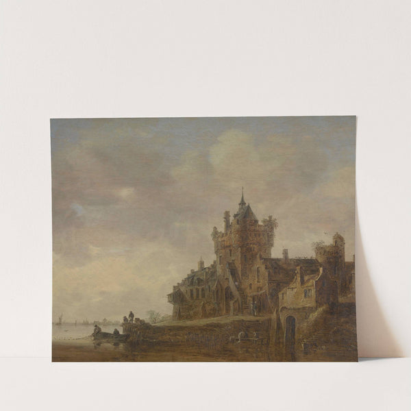 Old Castle Gate in Nijmegen by Jan van Goyen