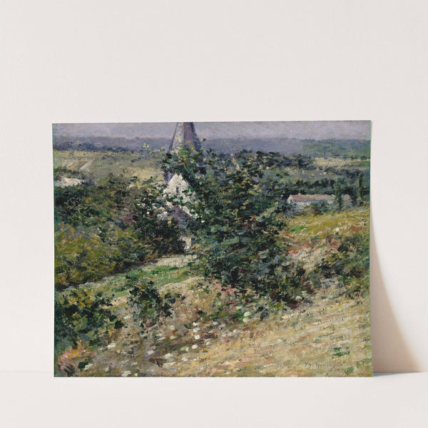 Old Church At Giverny by Theodore Robinson