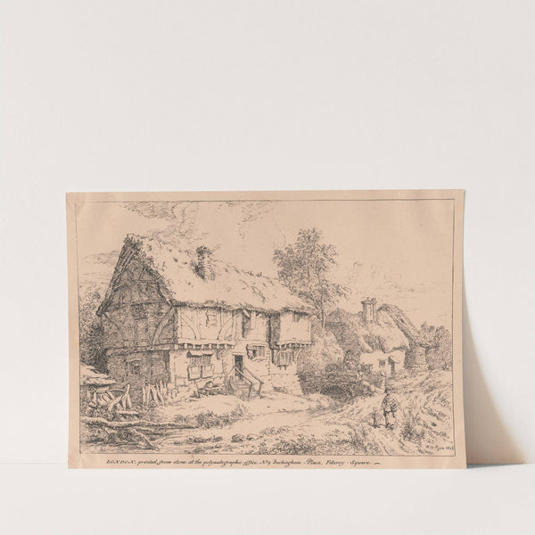 Old Cottages by William Henry Pyne