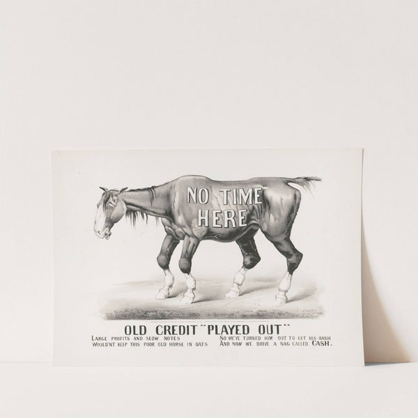 Old credit ‘played out’ (1871) by John Cameron