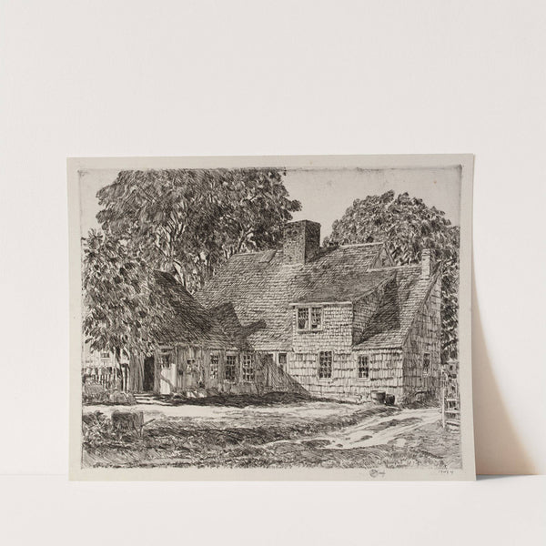 Old Dominy House (1928) by Childe Hassam