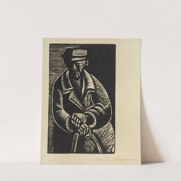 Old Elderly man (1934) by Wacław Wąsowicz