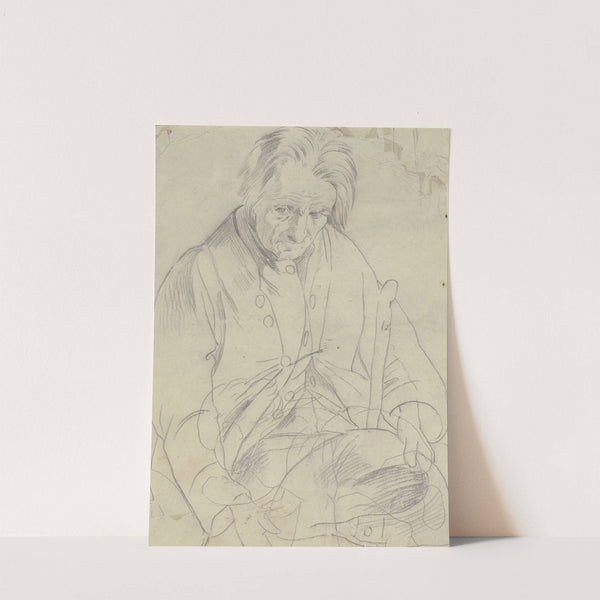 Old farmer by Jakob Becker